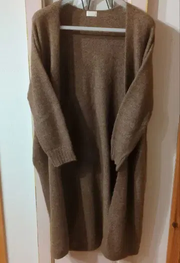 소노 니트 롱 가디건 익명 배송