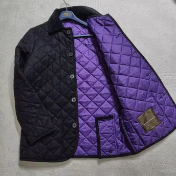 컨디션 최상 현행 매킨토시 퀼팅 자켓 코듀로이 바이컬러