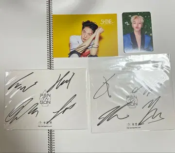 PENTAGON 키노 KINO 사인 트레이딩 카드 세트