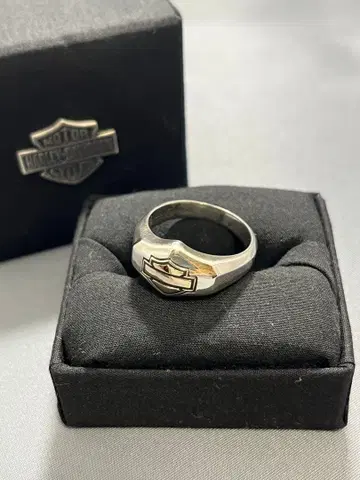 할리데이비슨 실버925+10금 반지 us11