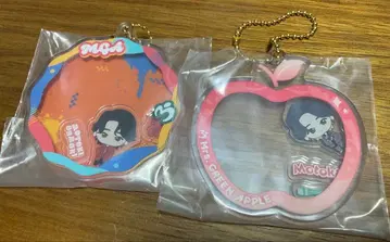 제일복권 미세스 그린애플 E상 바스락 아크릴 참 2종 오오모리