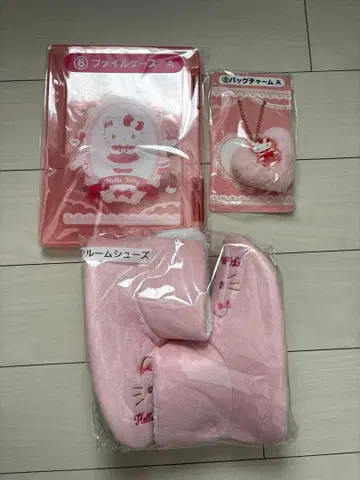 미사용 새상품 헬로키티 복권 3종 세트