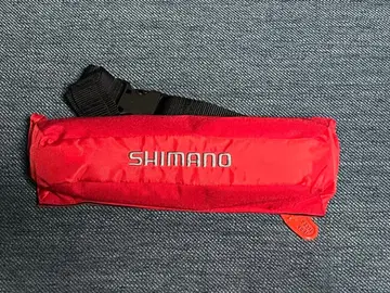 미사용 SHIMANO 구명 조끼 허리 타입 레드
