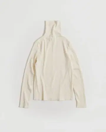 THE SHINZONE HIGH NECK RIB white