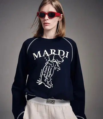 마르디메크르디*새상품 맨투맨