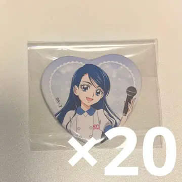 yes! 프리큐어 5gogo 미나즈키 카렌 하트 캔뱃지