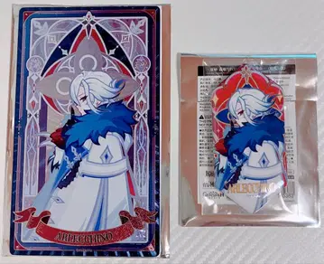 원신 서리꽃과 불꽃 카드 노멀 캔뱃지 시크릿 집행관 아를레키노