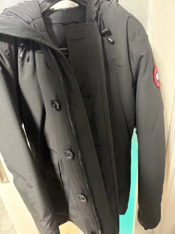 CANADA GOOSE FUSION 블랙 다운 자켓 L