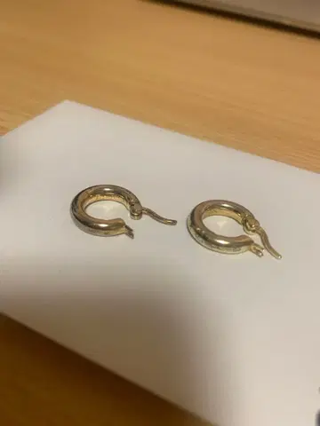 TOMWOOD 골드 후프 귀걸이