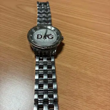 D&G TIME 스테인리스 스틸 시계