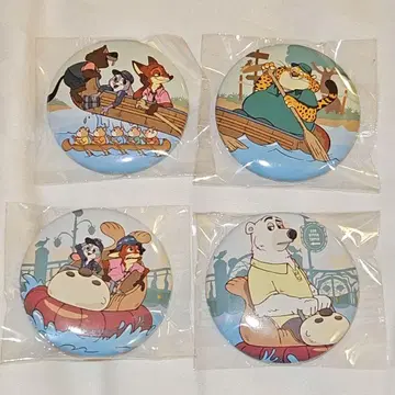 주토피아 캔뱃지 도쿄 디즈니 리조트 묶음 판매