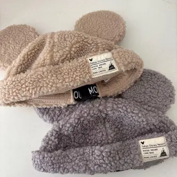 도쿄 디즈니 리조트 보아 모자 베이지색만