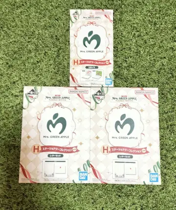 Mrs. GREEN APPLE 문구류 레터 세트 미개봉 새상품