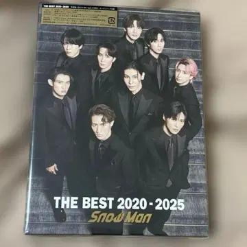 [미개봉] Snow Man THE BEST 2020-2025 초회 A