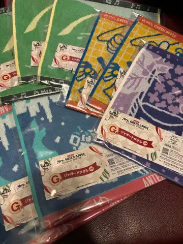 Mrs. GREEN APPLE 제일복권 자카드 타월 G상