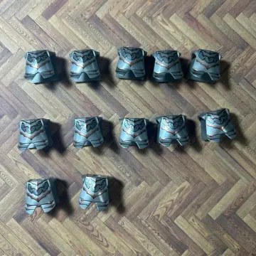 LEGO 공포의 기사 갑옷 12개