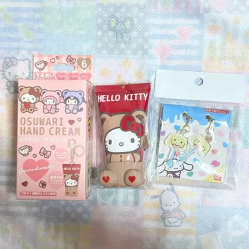 [ 새상품 ] 산리오 오스와리 핸드크림 헬로키티 시나모롤 귀찌