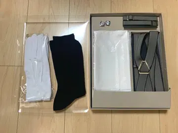 새상품급 결혼식 잡화 세트 턱시도 셔츠 남성용