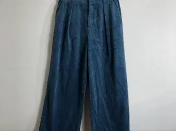 [ 새상품급 ] 코듀로이 와이드 팬츠 파랑