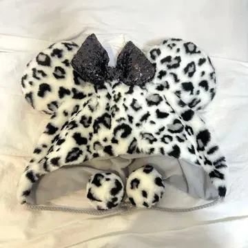 [새상품] 디즈니 팬캡 레오파드 무늬