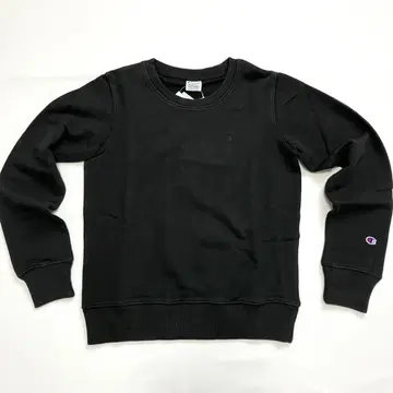 맨투맨 트레이닝복 [ Champion ] 여성용 S사이즈 블랙