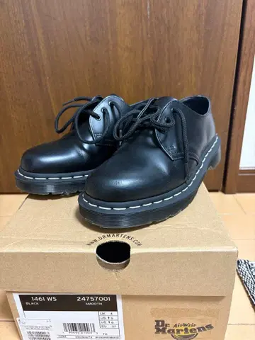 닥터 마틴 1461 WS 블랙 로퍼
