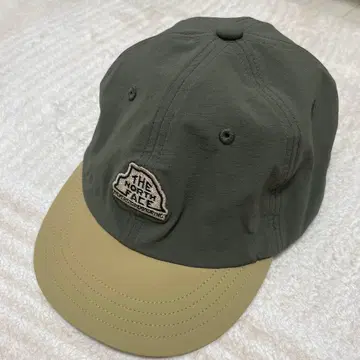 THE NORTH FACE 캡 올리브 그린/베이지