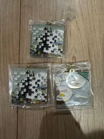 제일복권 미세스 그린애플 F상 메탈 참 3종 세트