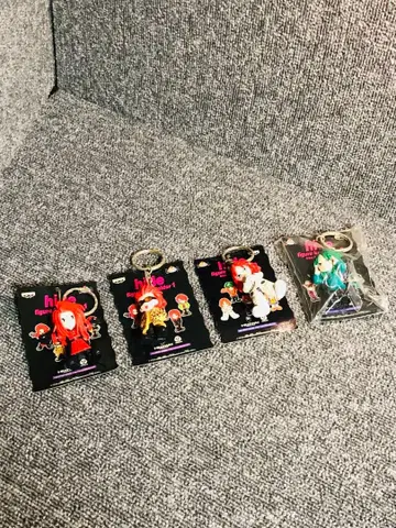 hide 피규어 키링 세트