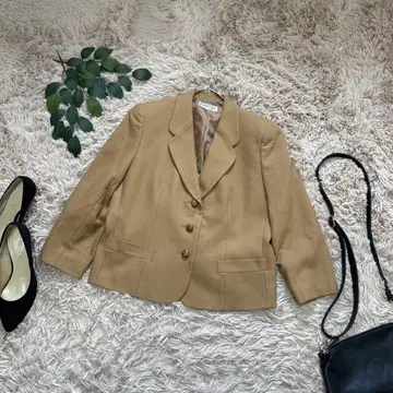 6866 반 베일 테일러드 자켓 [ 11 ] 카멜/모 100%/코트