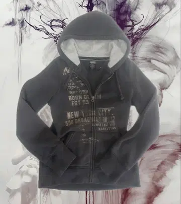 TOMMY 후드티 그레이 영문 y2k 그런지 sk8