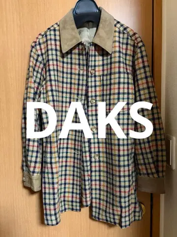 DAKS 아우터 울 100% 큐프라 100%