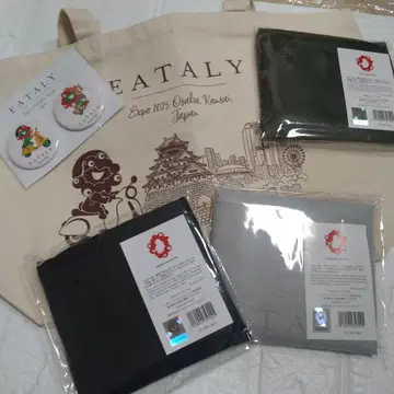 EATALY 이타리 미야쿠미야쿠 오사카 간사이 만박 마그넷 에코백 외