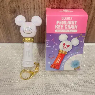 디즈니 스토어 응원봉 키체인 베이맥스 화이트