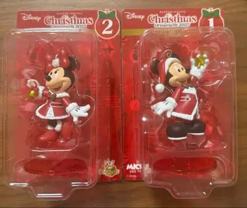 Disney 크리스마스 오너먼트 2체 세트