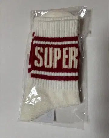 SUPER EIGHT 무도관 굿즈 초팔 삭스 화이트