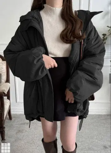 [ GRL ] 충전솜 다운 몬스터 후드티 코트[fo1802]