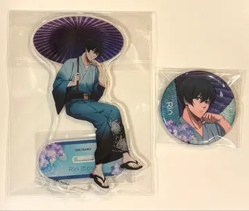 블루 록 이토시 린 사미다레 아크릴 스탠드 캔뱃지