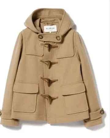 Ray BEAMS 더플 코트 베이지