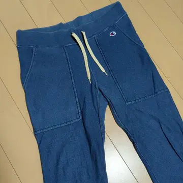 Champion 조거 팬츠 데님 블루
