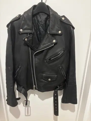 MIDWEST 블랙 라이더 자켓