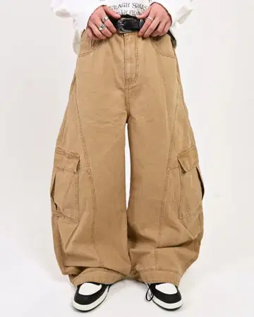 워시드 벌룬 치노 L2086 M (beige) 지저인 ONLINE