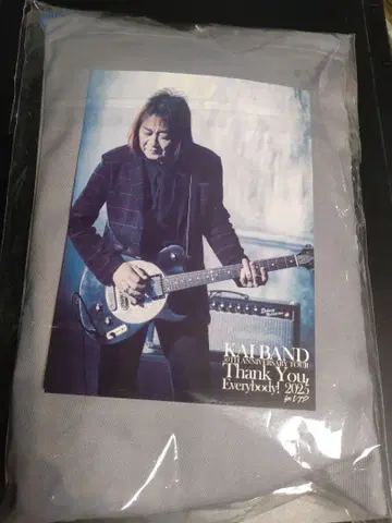 카이 밴드 50주년 기념 투어 VIP 특전 굿즈