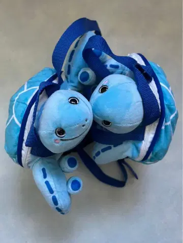 ANA 플라잉 호누 백팩 봉제 인형 2개 세트