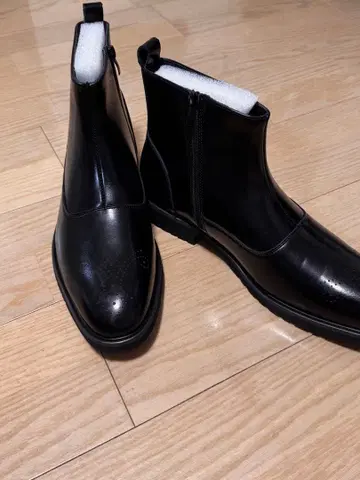 [ 0시까지 한정 가격 ] 남성용 사이드 지퍼 숏부츠 가죽 느낌