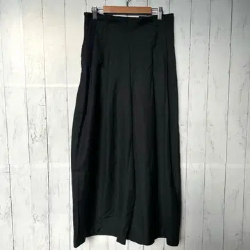 CHENTAITAI 와이드 팬츠 블랙 L 하이웨스트 블랙