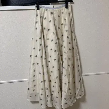 데이시 롱 스커트 오사카 한정 컬러 색스 스카이블루 사이즈 0