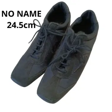 NO NAME 웨지 스니커즈 39 24.5cm 블랙