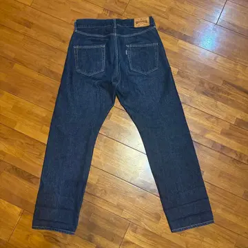 schott PERFECTO 인디고 데님 팬츠