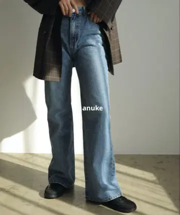 ~12/16 가격 인하 [anuke] 빈티지 플레어 데님 38